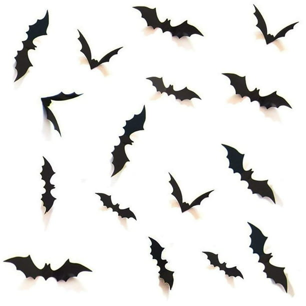 4 Different Sizes Realistic PVC Scary Black Bat Sticker for Home Decor DIY Wall Decal Bathroom Indoor Hallowmas Party Supplies Coogam 60PCS Halloween 3D Bats Decoration 2021 Upgraded 4 Different Sizes Realistic PVC Scary Black Bat Sticker for Home Decor DIY Wall Decal Bathroom Indoor Hallowmas Party Supplies Coogam 60PCS Halloween 3D Bats Decoration 2021 Upgraded